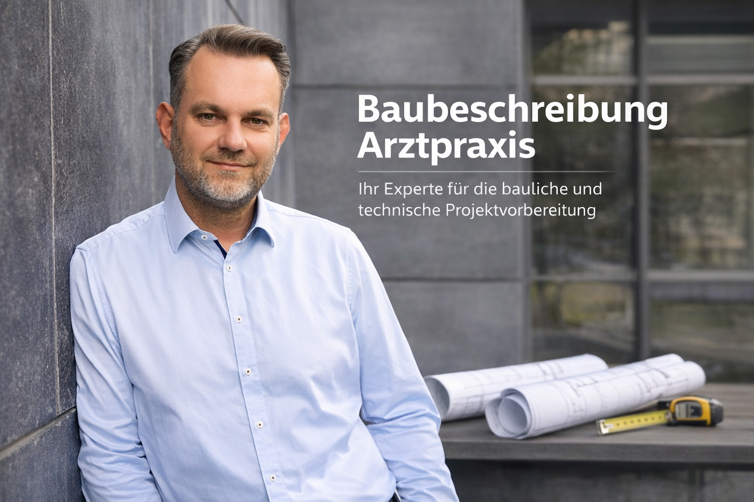 Holger Brummer als Experte für Baubeschreibung und Projektgrundlagen von Arztpraxen