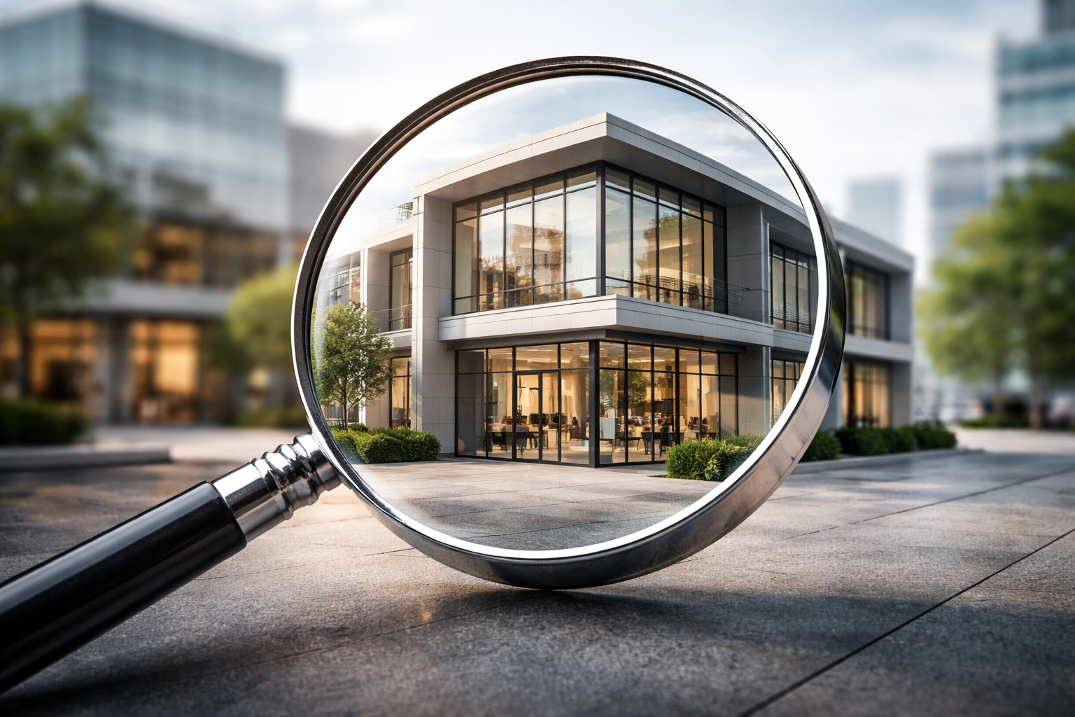 Praxisräume suchen und Gewerbeimmobilie unter der Lupe fachlich prüfen