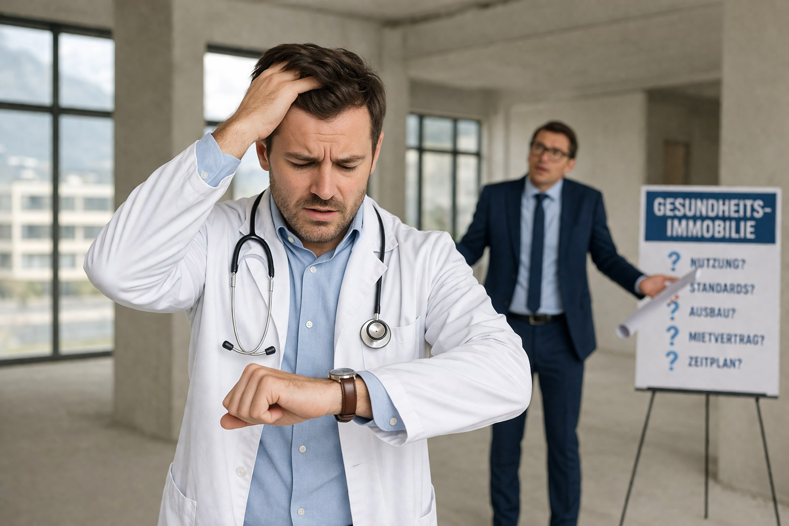 Gesundheitsimmobilien vermarkten unter Zeitdruck und fehlender Vorbereitung