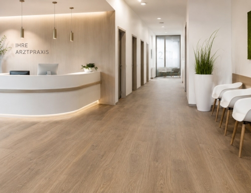 Designbelag in Arztpraxen – Vinyl hygienisch richtig einordnen